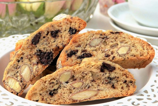 Cantuccini cu migdale - Crocanti si deliciosi