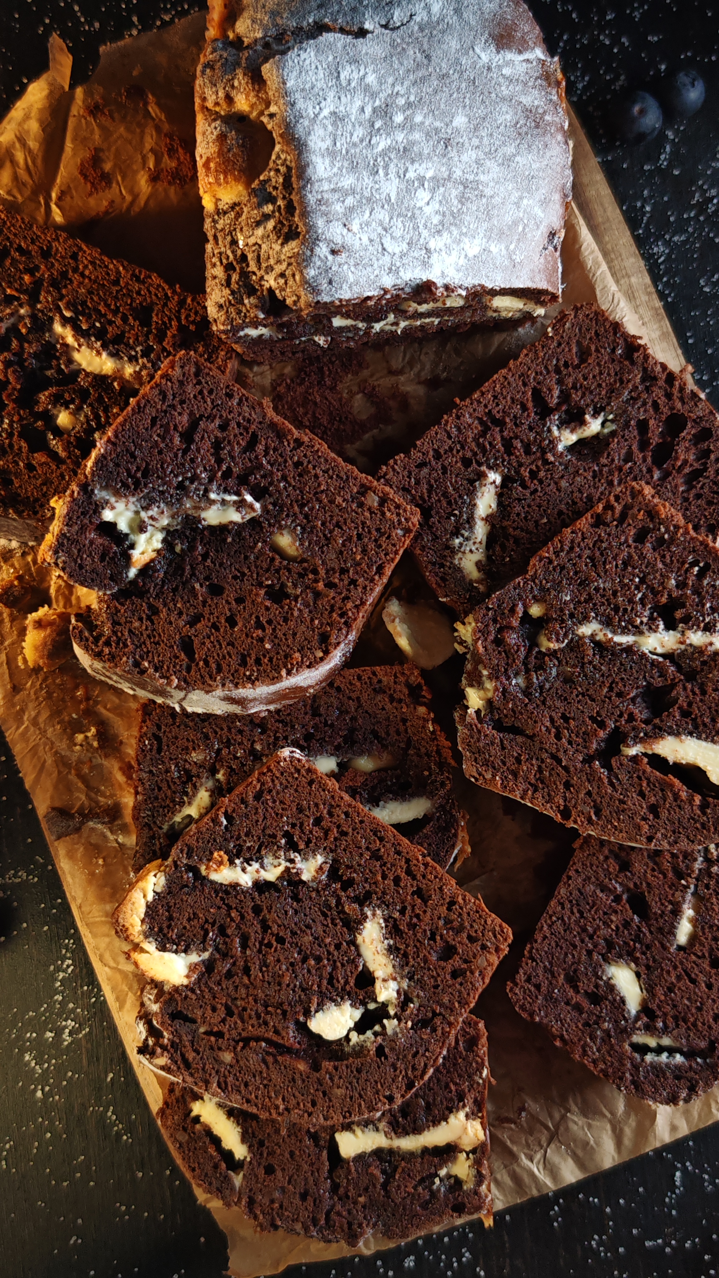 Chec cu cacao și ciocolată albă - Desert rapid și delicios