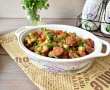 Mancare cu vinete, dovlecei si chorizo - Reteta gustoasa si usoara-5