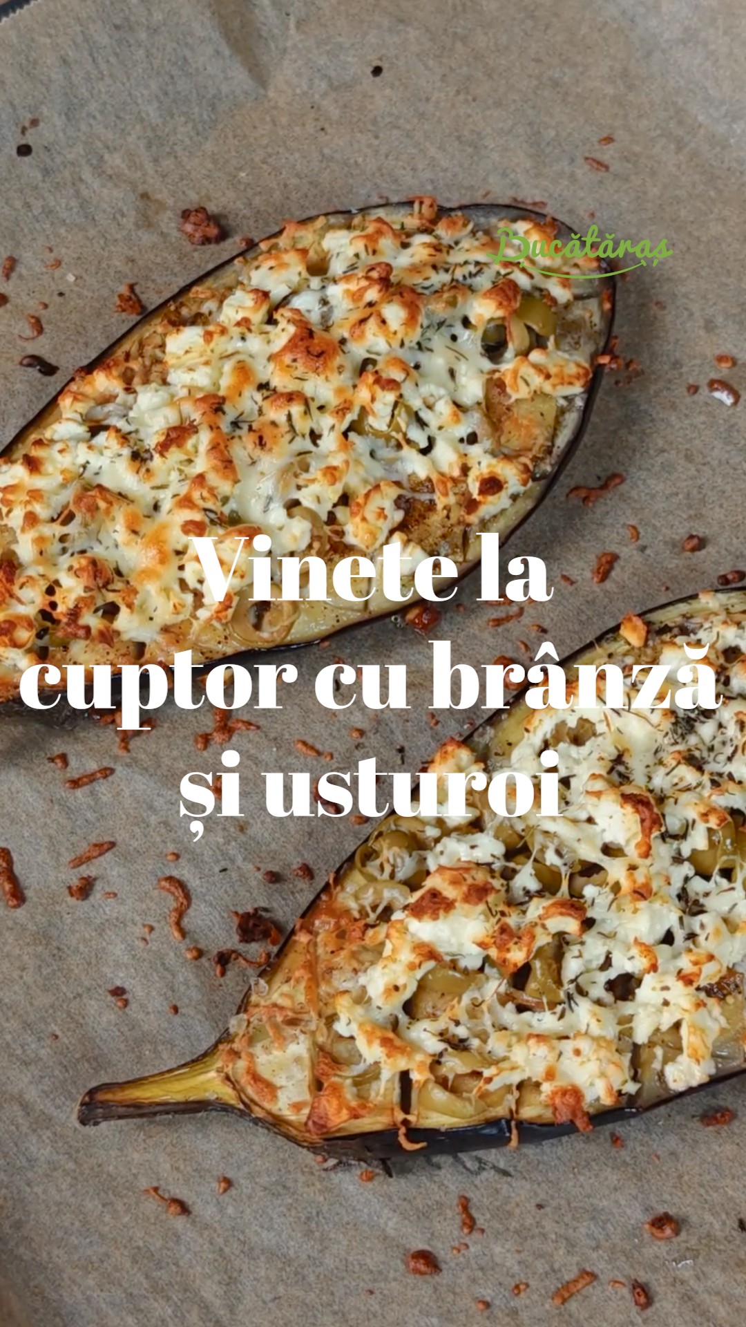Vinete cu brânză la cuptor - Super gustoase și ușor de făcut