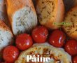 Pâine cu camembert si roșii la cuptor - Gustarea care te cucerește-3