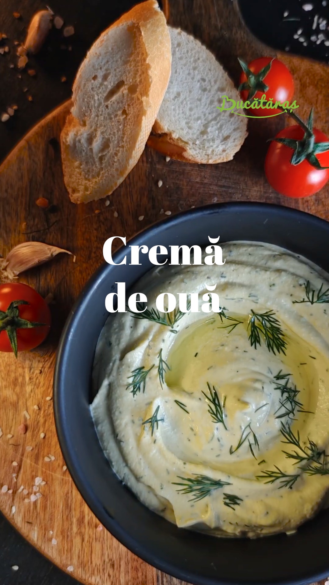 Cremă de ouă - Rețeta rapidă și delicioasă