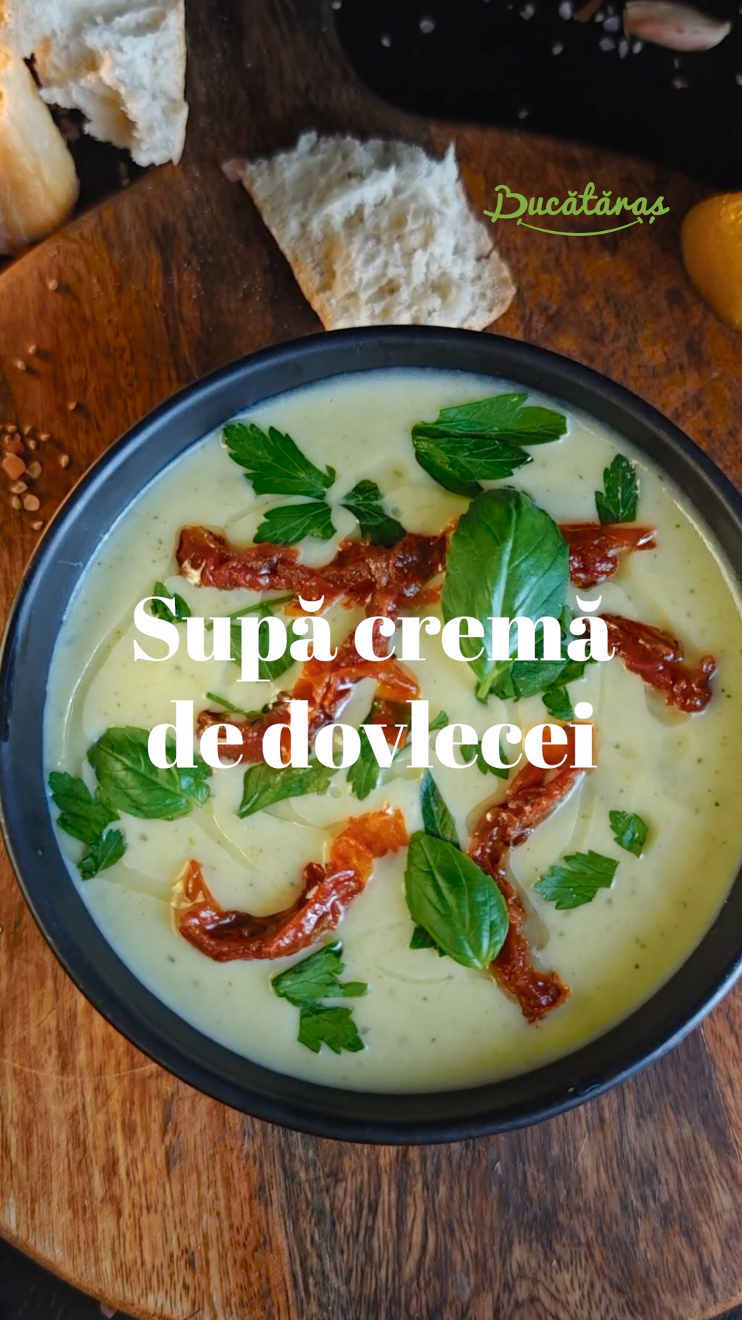 Supă cremă de dovlecei - Delicioasă și răcoritoare