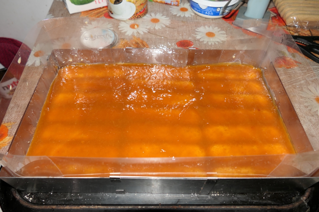 Prajitura cu ness si jeleu de caise - Reteta aromata si delicioasa