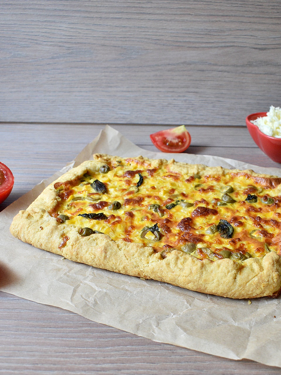 Tarta cu porumb si mozzarella - Aperitivul gustos si satios