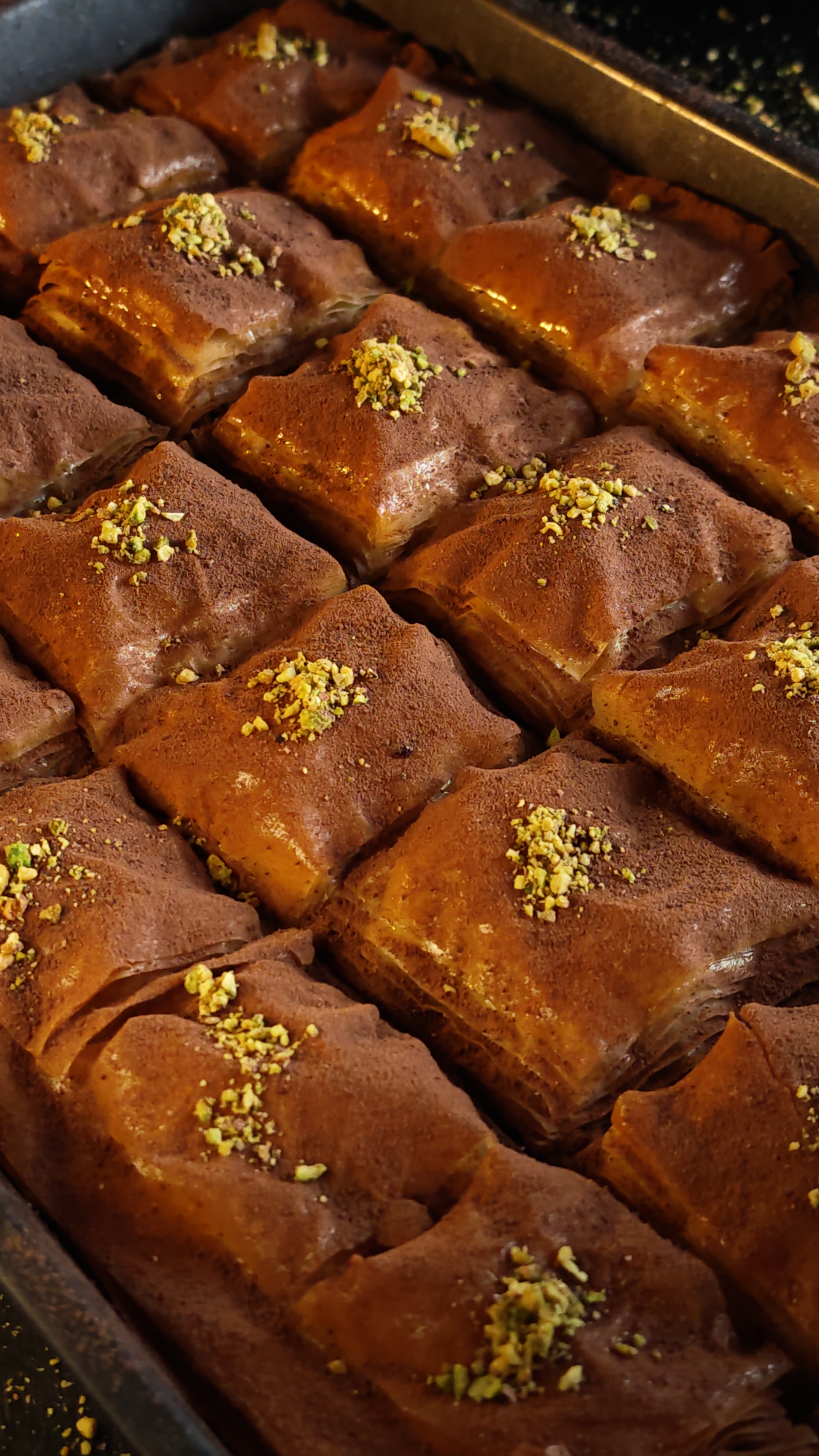 Baclava însiropată cu lapte - Gust bogat și textură perfectă