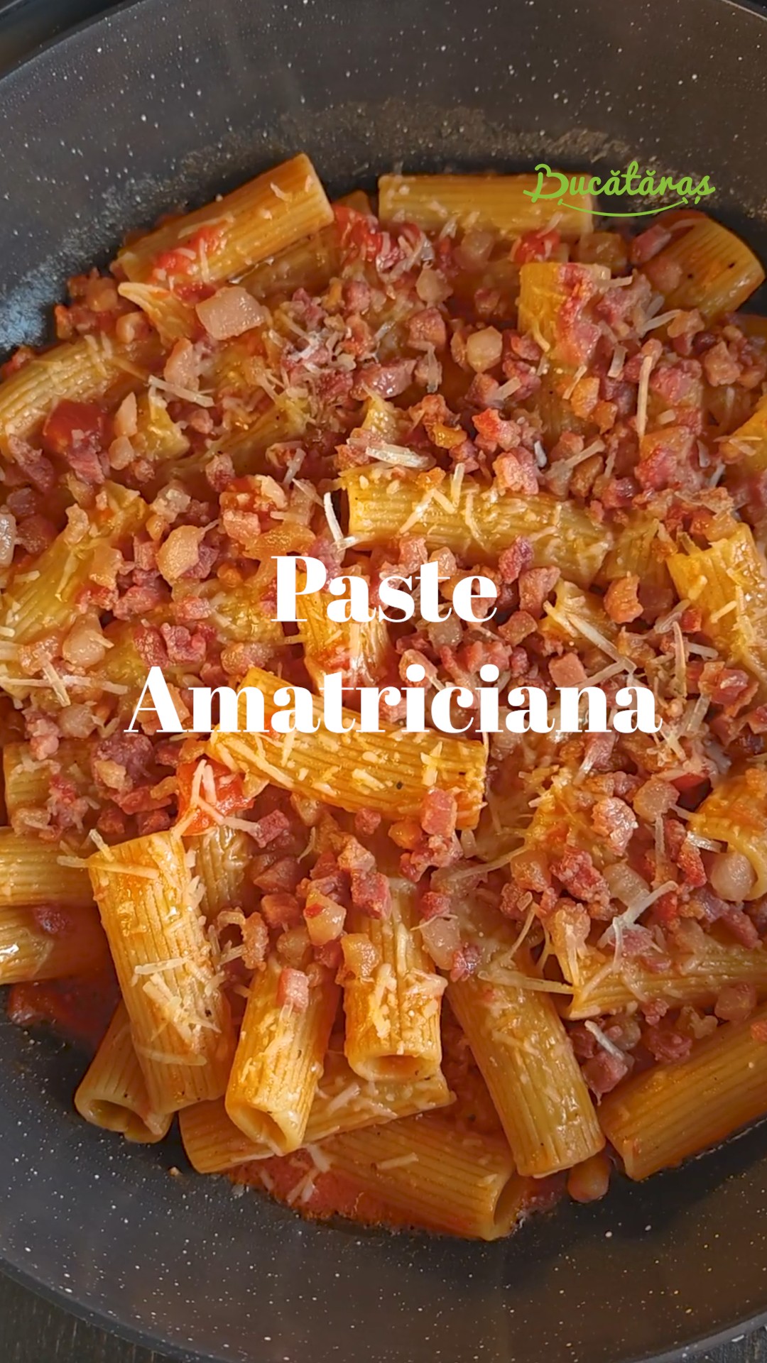 Paste Amatriciana - Rețeta savuroasă și rapidă