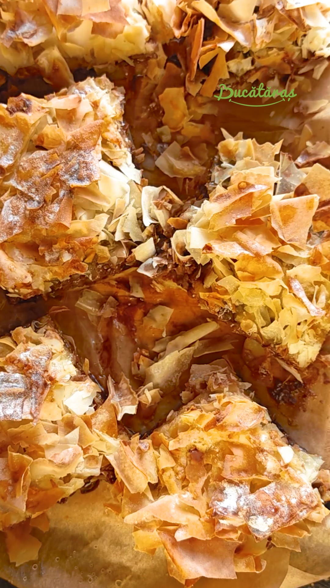 Plăcintă crocantă cu Nutella - Irezistibil de gustoasă