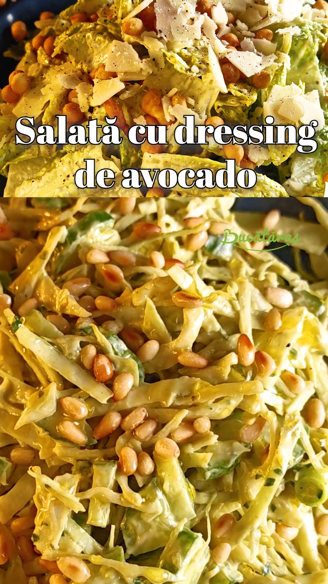 Salată de varză cu dressing de avocado - Rețeta savuroasă și sănătoasă